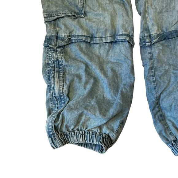 Free People We The Free South Bay Utility Cargo Jeans Small - Picture 2 of 15